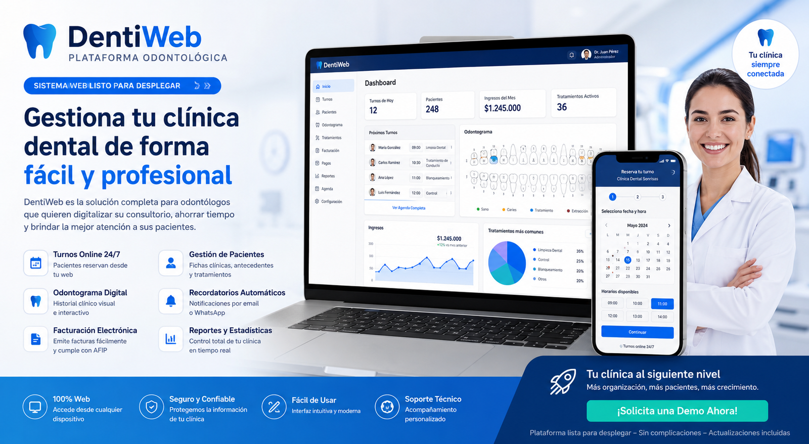 Sistema Web de Dentista con Odontograma Incluido